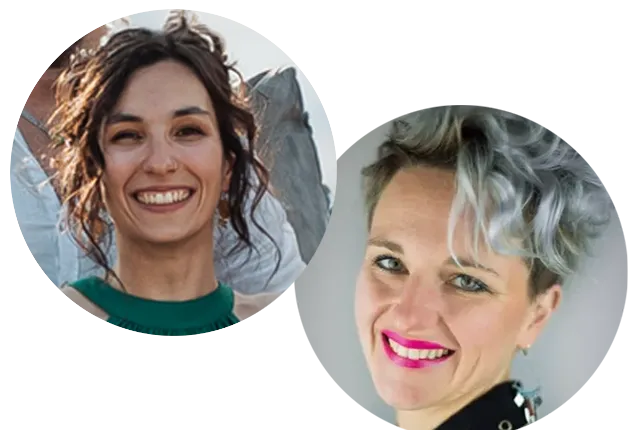 Barbara Becker et Lucie Chuniaud (FR)